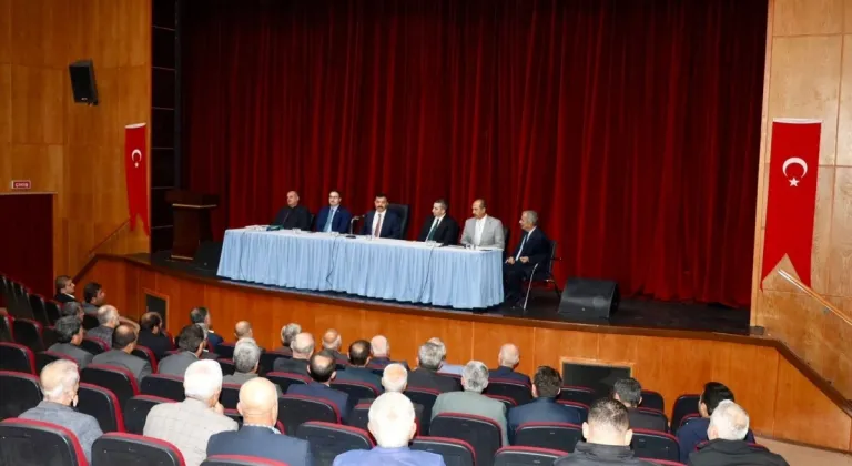 Kahta’da Recep İçme Suyu Grubu için bilgilendirme toplantısı düzenlendi 