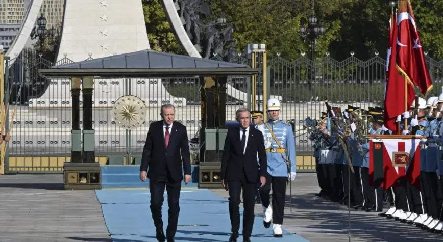 Kanada Başbakanı Carney Cumhurbaşkanlığı Külliyesinde