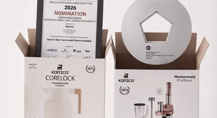 Karaca’ya Pentawards 2026'dan Gümüş Ödül ve Sertifika