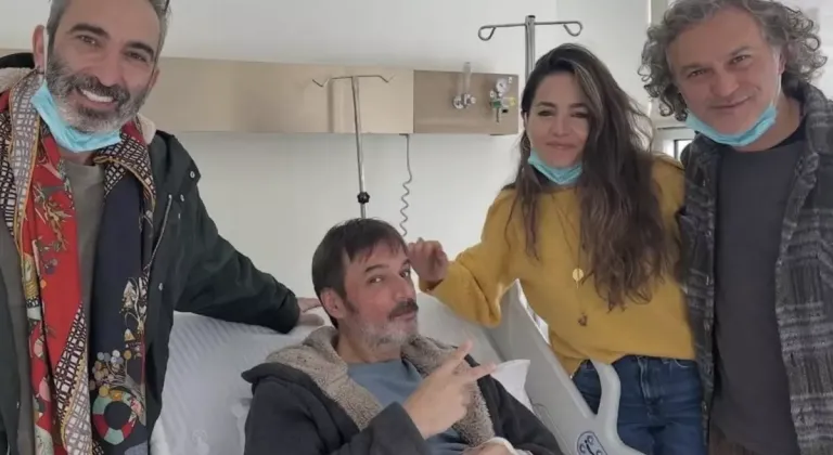 Karaciğer nakli için hastaneye kaldırılan Ufuk Özkan'a meslektaş desteği