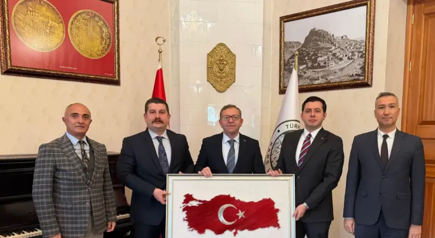 Kars Valisi Polat, yargı ve ceza infaz kurumu yetkililerini kabul etti