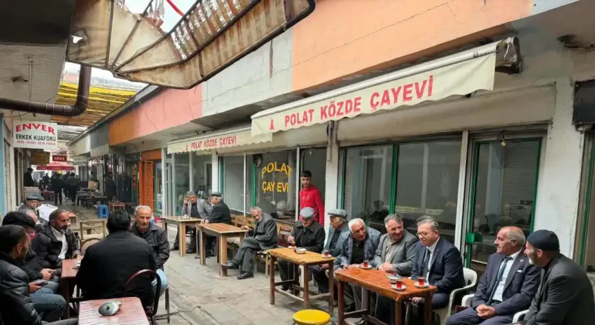 Kars Valisi Ziya Polat’tan esnaf ziyareti