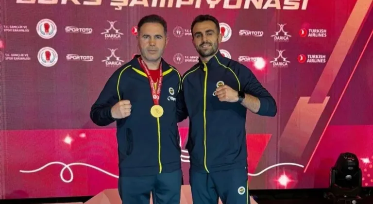 Kars'ın Yıldızı Necat Ekinci Türkiye Şampiyonu Oldu! Ringlerde Büyük Başarı