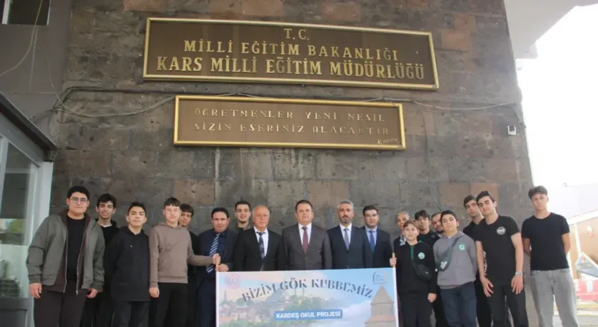 Kars’ta “Bizim Gökkubbemiz” Kardeş Okul Projesi buluşması
