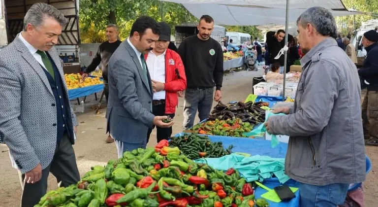 Kaymakam Soysal'dan semt pazarı ziyareti