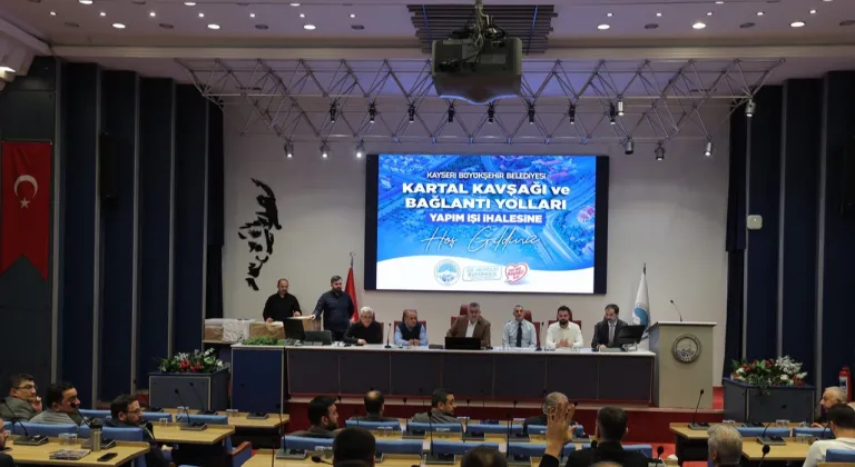 Kayseri Kartal kKavşağı'nda ihale zamanı
