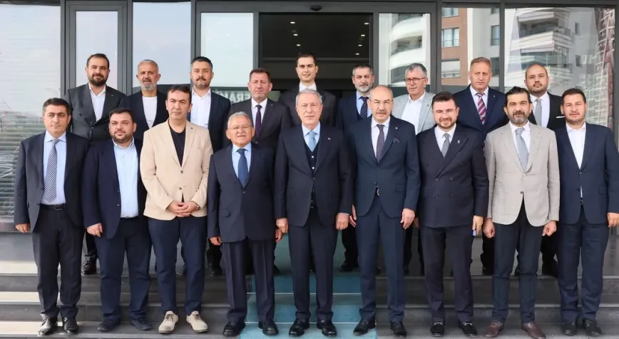 Kayseri protokolünden KTO'ya tebrik ziyareti