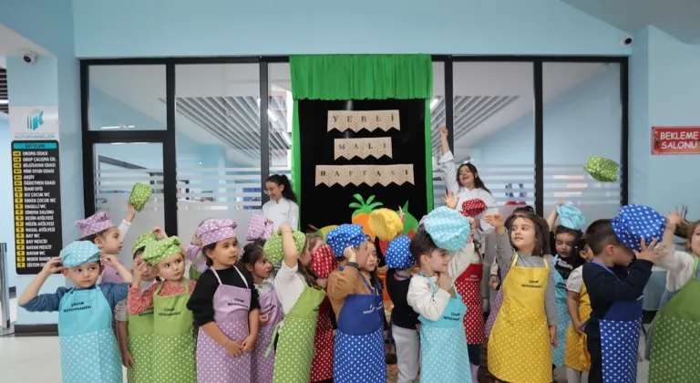 Kayserili minik şefler mutfağa girdi