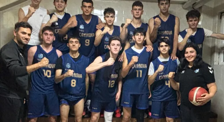 Kocaeli Çayırova’nın genç basketbolcuları namağlup lider