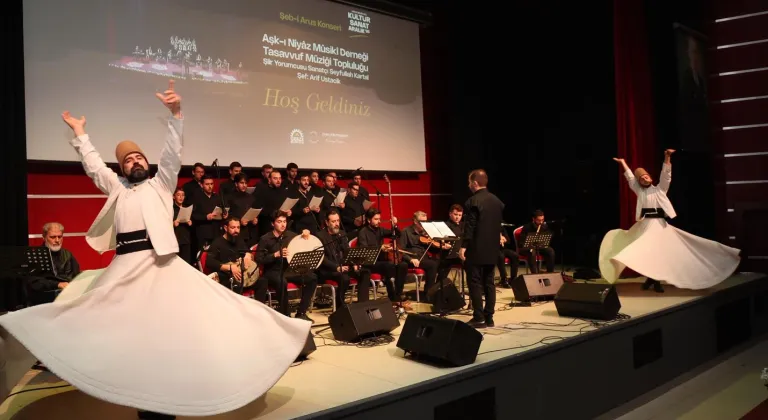 Kocaeli Gebze’de Şeb-i Arus konseri ile manevi yolculuk