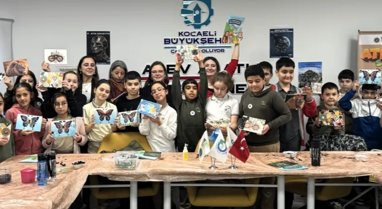 Kocaeli'de Atıktan Sanata Yaratıcı Dokunuşlar: Öğrencilerle Sıfır Atık Bilinci Zirvede!