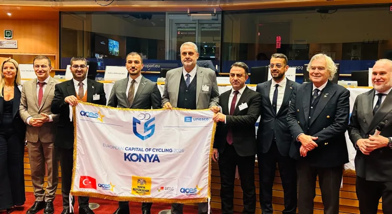 Konya 2026 Avrupa Bisiklet Başkenti oldu