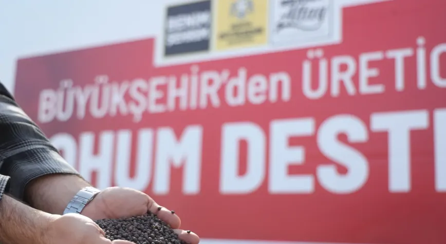 Konya Büyükşehir üreticinin yanında olmayı sürdürüyor