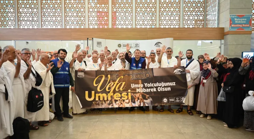 Konya Büyükşehir’in “Vefa Umresi Projesi”nde Üçüncü Kafile Dualarla Uğurlandı