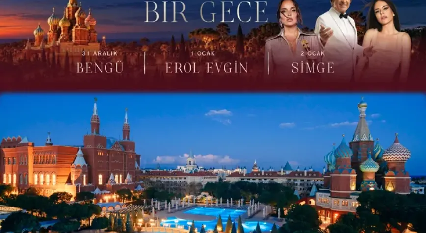 Kremlin Palace’ta yılbaşı saray ihtişamıyla karşılanıyor