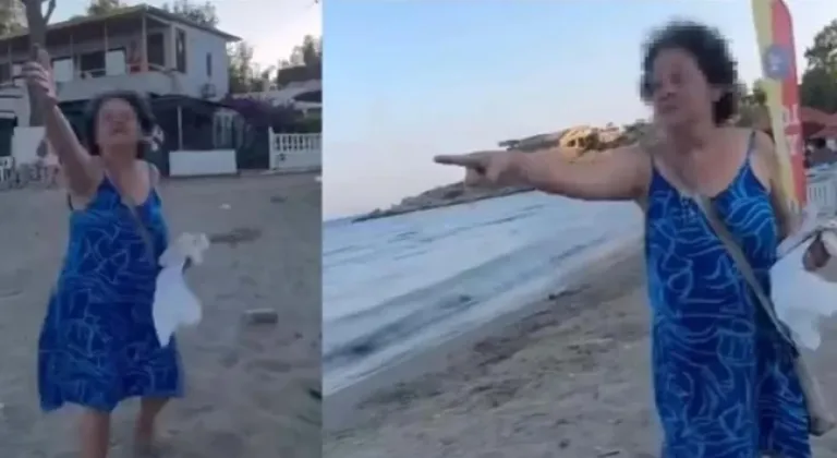Küfürlerle saldırmıştı! Plaj magandası hakkında yeni gelişme!