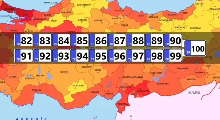 Liste güncelledi! İşte plaka hazırlığındaki 5 ilçe