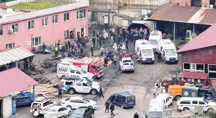 Maden ocağında grizu patlaması