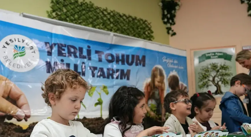 Malatya’da minik öğrencilere yerli tohum eğitimi