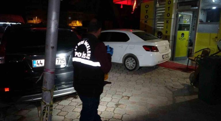 Malatya’da oto kiralama ofisine silahlı saldırı: 1 yaralı
