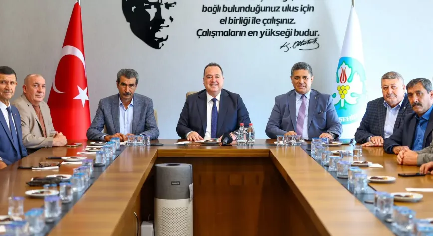 Manisa Büyükşehir’den üreticiye can suyu