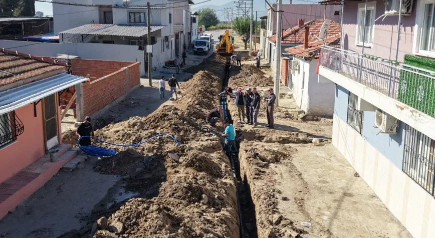 Manisa'da Yeşilköy’ün 40 Yıllık İçme Suyu Altyapısı Yenilendi