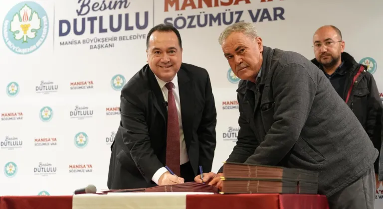 Manisa'dan üreticiye 57 milyon TL'lik destek... 2026’da damla sulama desteği geliyor