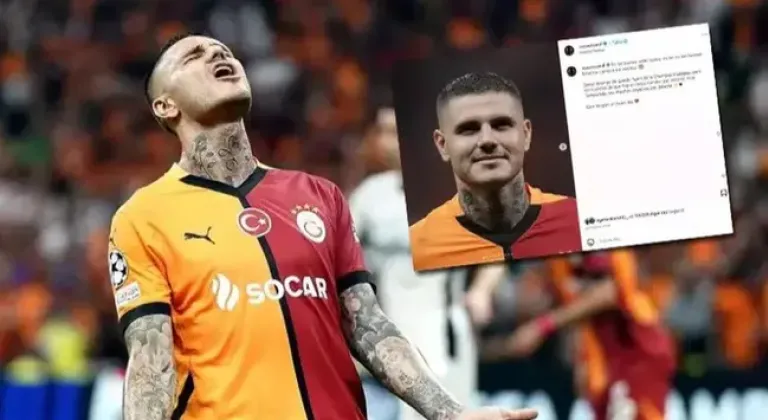 Mauro Icardi'den sitem dolu paylaşım