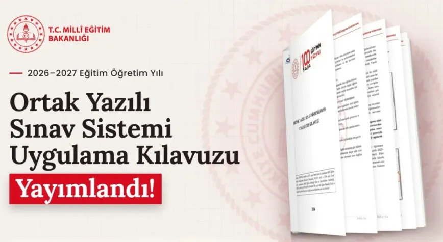MEB'den okullarda yeni sınav sistemi: Ortak Yazılı Sınav Sistemi geliyor