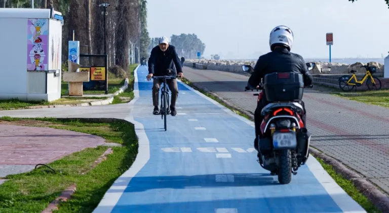 Mersin Sahili Artık Motorsuz! EDS Devrede, Yaya ve Bisikletlilere Güvenli Alan Müjdesi