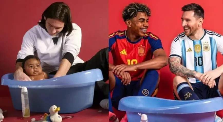Messi'nin kucağındaki bebek, yıllar sonra rakibi oldu! Film gibi hikaye...
