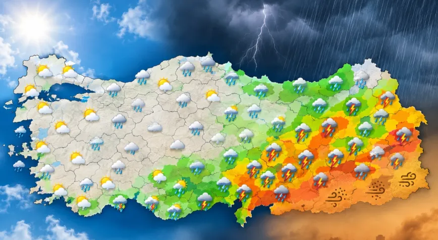 Meteoroloji’den 9 Ekim Hava Durumu Raporu: Yağış ve Sis Uyarısı