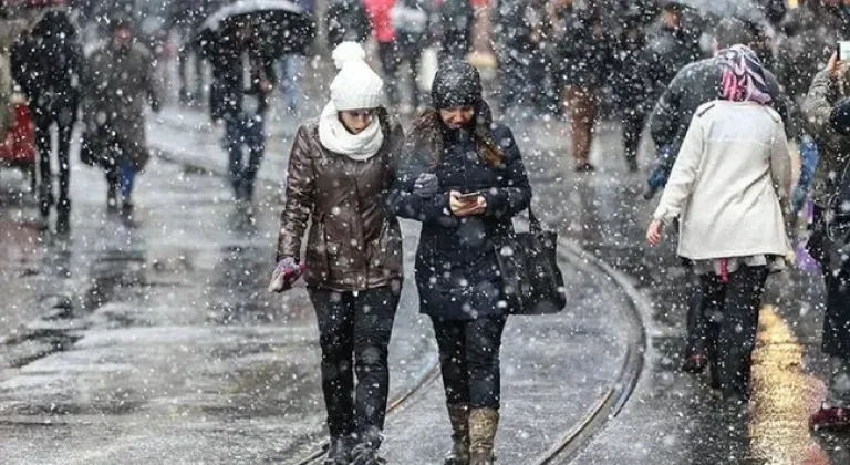 Meteoroloji'den kar ve fırtına uyarısı yapıldı