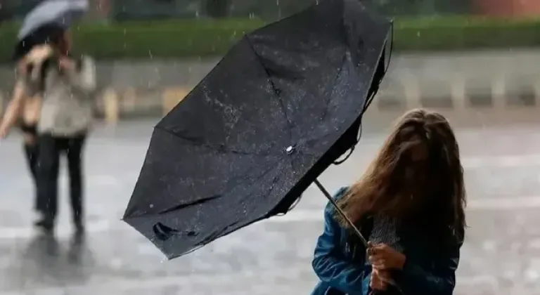 Meteoroloji’den sağanak ve kuvvetli rüzgar uyarısı! Tüm iller...