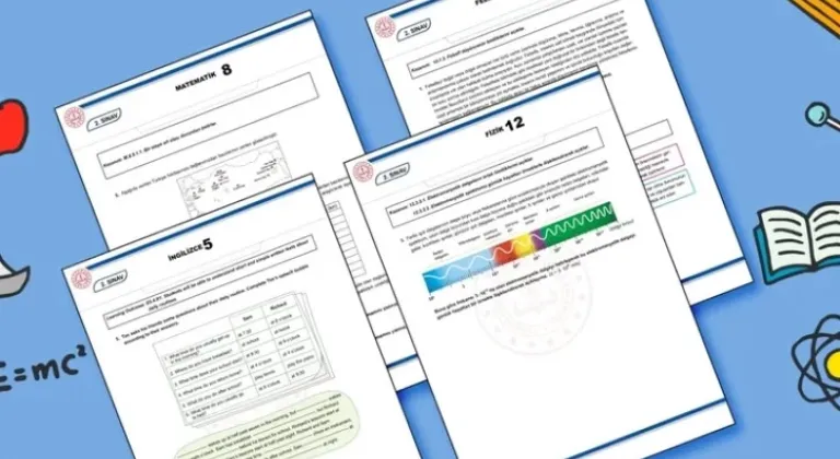 Milli Eğitim Bakanlığı, Birinci Dönem 2. Yazılı Sınav Örnek Sorularını Yayınladı






