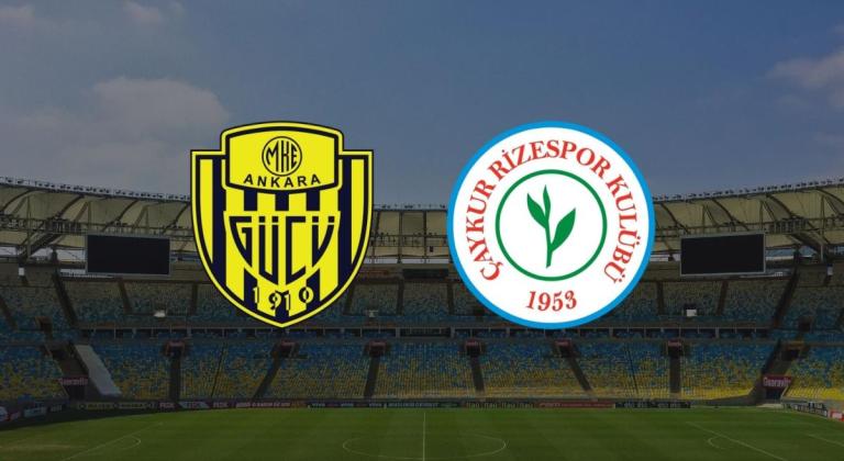 MKE Ankaragücü - Çaykur Rizespor maçı ne zaman, saat kaçta, hangi kanalda?