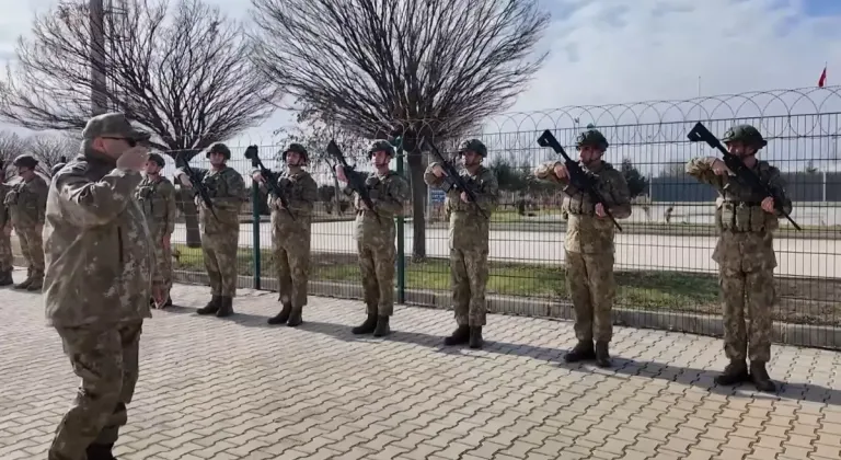 MSB görüntüleri yayınladı: Türkiye sınırında dikkat çeken hareketlilik