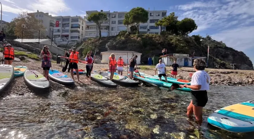 Mudanya’da öğretmenlere deniz üzerinde sürpriz etkinlik