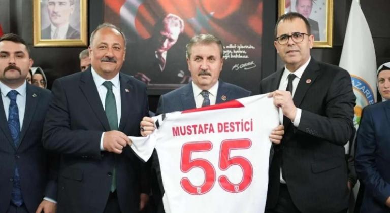 Mustafa Destici Samsunspor maçı için geliyor