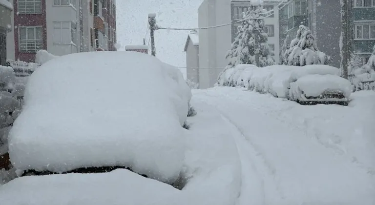 O ilde kar kalınlığı 60 santimetreye ulaştı!