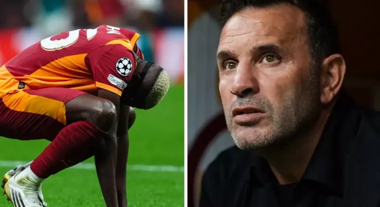 Okan Buruk'tan Osimhen sözleri: Korkuyoruz