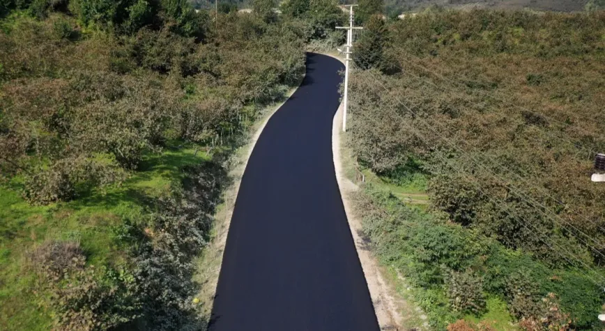 Ordu Büyükşehir Belediyesi’nden İkizce’de 5 Kilometrelik Sıcak Asfalt Çalışması