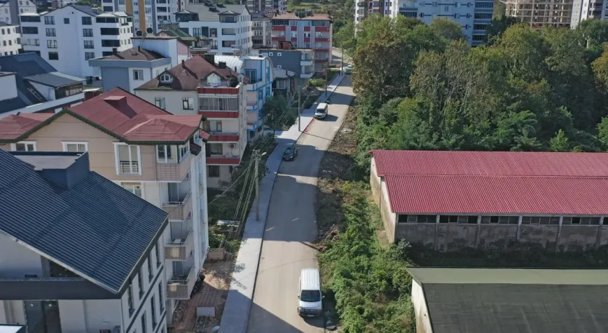 Ordu Büyükşehir'den Fatsa'ya 4 kilometrelik kaldırım