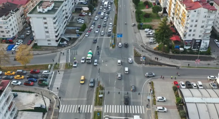Ordu Büyükşehir’den Sivas Kavşağı’na yeni düzenleme