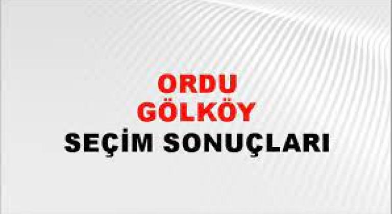 Ordu Gölköy Yerel Seçim Sonuçları! 31 Mart 2024 Ordu Gölköy Belediye Başkanlığı Seçim Sonuçları! Ordu Gölköy'de kim kazandı, hangi parti?