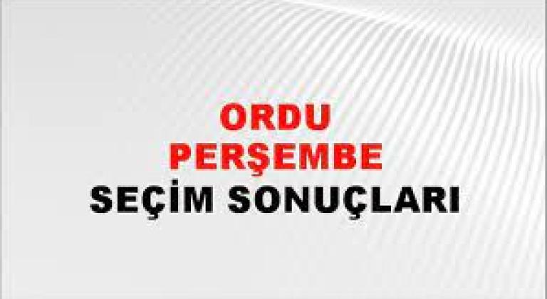 Ordu Perşembe Yerel Seçim Sonuçları! 31 Mart 2024 Ordu Perşembe Belediye Başkanlığı Seçim Sonuçları! Ordu Perşembe'de kim kazandı, hangi parti?