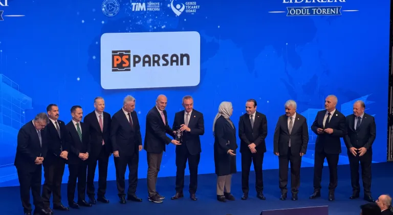 Parsan, İhracatın Liderleri Töreni'nde Zirveye Çıktı! Kocaeli Ekonomisine Dev Katkı