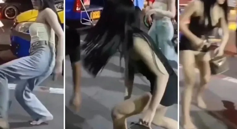 Pattaya’da sokak ortasında şiddet! Görüntüler gündem oldu