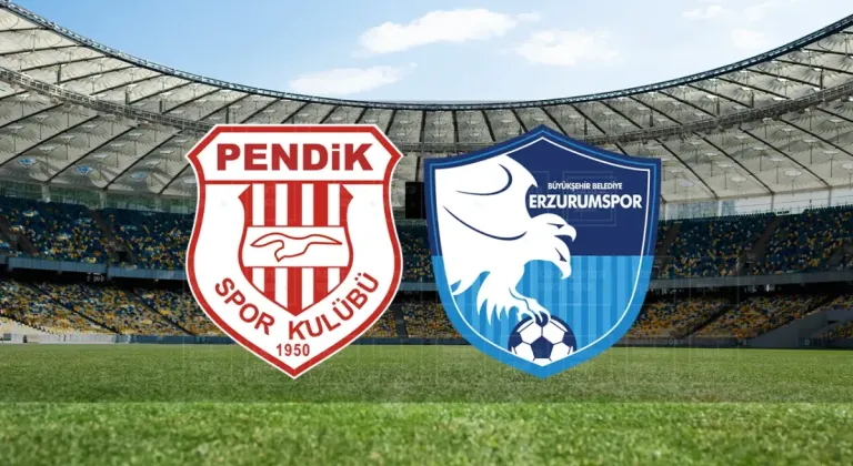 Pendikspor - Erzurumspor FK maçını canlı izle (Maç linki)