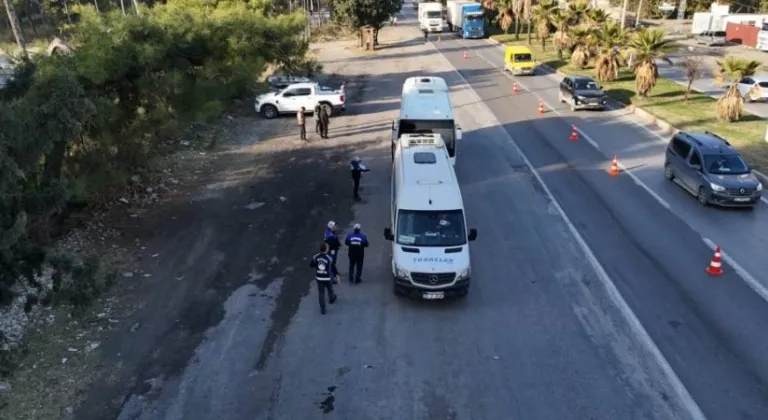 Personel, Öğrenci Servisleri ve Toplu Taşıma Araçlarına Denetim Uygulandı